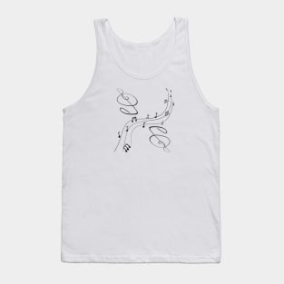 Music notes Tank Top